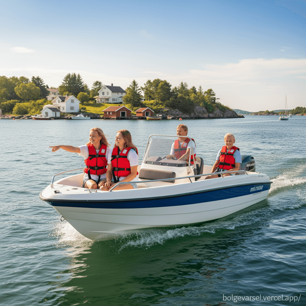 Fritidsbåteier på fjorden